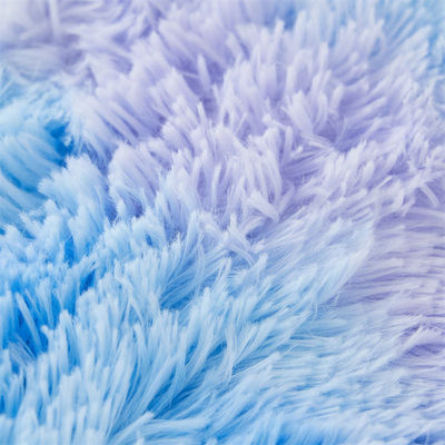 Blaue Krawatte Farbstoff Gradient Luxus schäbig Bettdecke Set mit 133x72 Stoffdichte