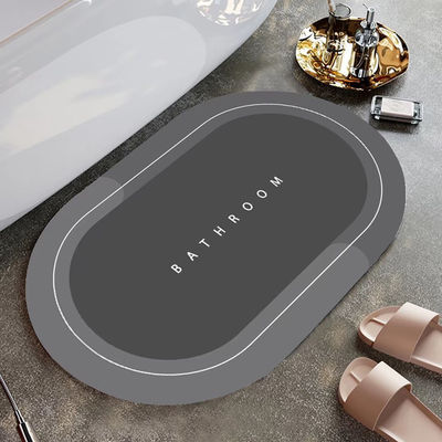 Bild zeigt Badezimmer Boden Badmatte Widerstandsfähige Badmatte Teppich für benutzerdefinierte Dusche