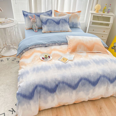 200TC Wasch-Baumwolle Luxus-Druck-Polyester-Decken-Abdeckung Bettwäsche Bettwäsche Set für König