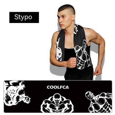 Sport-Kühlhandtuch Custom Logo Schnelltrockene Mikrofaserhandtuch für Yoga Beach Fitness