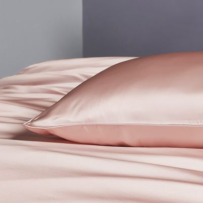 128x68 Stoffdichte 100% reine Seide Satin Deckdecke Set für Luxus Hotel Bettwäsche
