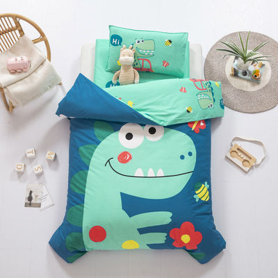 Kundenspezifische Dienstleistungen Stärke 100% Baumwolle Designer Bettwäsche Sets für Kindergartenkinder
