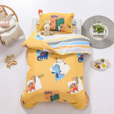 Kundenspezifische Dienstleistungen Stärke 100% Baumwolle Designer Bettwäsche Sets für Kindergartenkinder