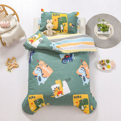 Kundenspezifische Dienstleistungen Stärke 100% Baumwolle Designer Bettwäsche Sets für Kindergartenkinder