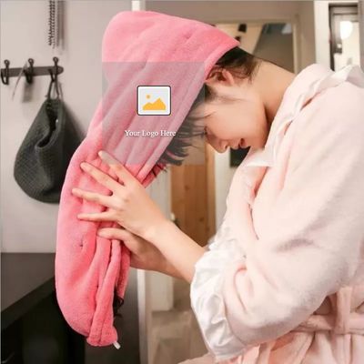 Luxuriöses, schnell trocknendes Haartücher aus Mikrofiber für Mädchen, Frauen