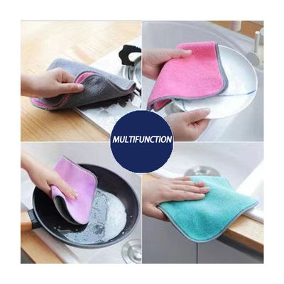Anpassbares Rechteck-Küchenhandtuch Absorptionsmaterial aus Mikrofasern