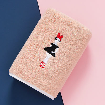 Mikrofaser-Material Option Luxus-Anpassung Logo Stickerei Hotel Bad Handtuch Geschenk Set