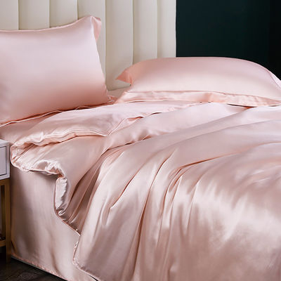 100% 6A reine Seide Komfort Set Bettwäsche Luxus Seiden Bettwäsche Sets mit individuellem Logo