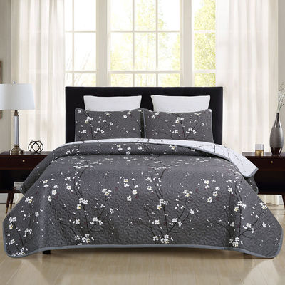 100% Polyester Patchwork Quilt Set 3 Stück Bettwäsche Set mit Bettdecken und Bettwäsche Sets