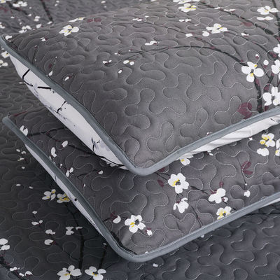 100% Polyester Patchwork Quilt Set 3 Stück Bettwäsche Set mit Bettdecken und Bettwäsche Sets