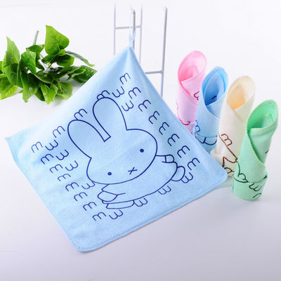 Küchen Mikrofiber Kinderhandtuch 25*25cm Weiches Absorptionsreinigungshandtuch für Kinder