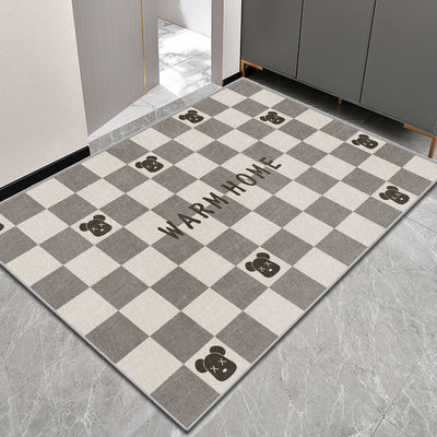 Antislip-Wasser-Absorption Custom Logo Luxus Mat Schönes Design gedruckte Türmatte