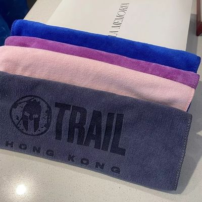 Custom Logo Mikrofaser-Sporthandtuch für schnelles Trocknen und Schweißabsorption im Yoga Fitnessstudio