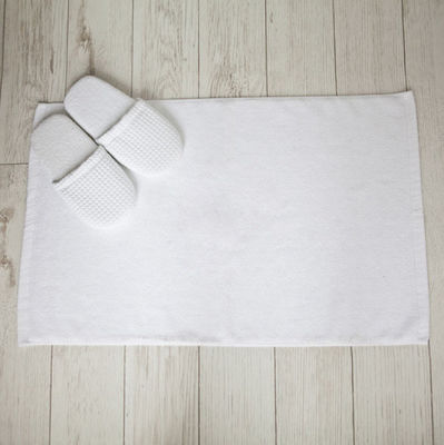 Hotelbadezimmer-Slip-Mat reine Baumwolle für Duschzimmer Absorptions-Fußmatte Waschbar