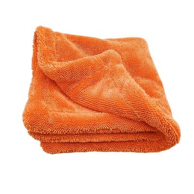 Maßgeschneiderte Farb-Spun-Place-Technologie Mikrofiber Plush Twist Handtücher zum Trocknen von Autositzen
