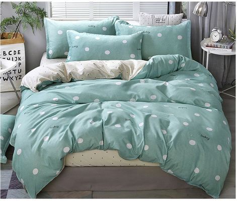 Individuelles Polyester-Bettzeug mit 2 Kissenhüllen und Reißversorgung