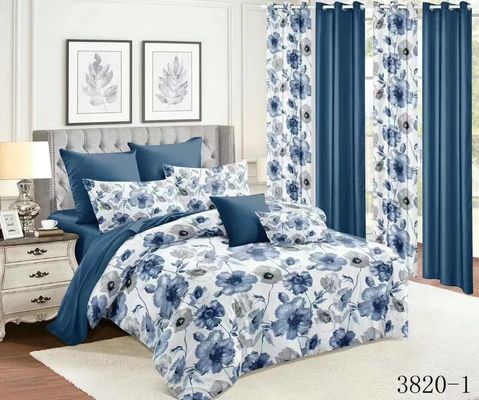 2023 Schlafzimmer King-Size Weihnachts Bettwäsche Set mit eingesetzten Bettwäsche und 200TC Thread Count