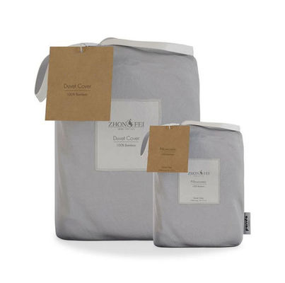 Weiches, reines Bambus-Flachbett mit tiefen Taschen