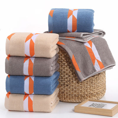 Zuhause Luxus Hotel Stickerei Custom Dicke Super Weich Bad 100% Baumwolle Handtuch Sets