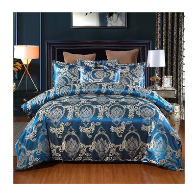 Oeko-tex Zertifizierte Europa Style Jacquard Satin Seidendecken für Hotelbettwäsche