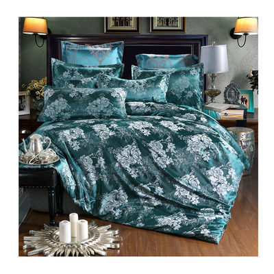 Oeko-tex Zertifizierte Europa Style Jacquard Satin Seidendecken für Hotelbettwäsche