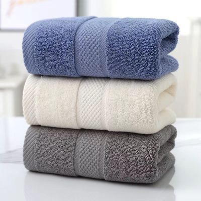Maßgeschneidertes weißes Badetücher-Set 70*140cm 100% Baumwolle Hotelhandtuch für Luxus-Hausbad