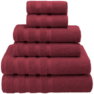 Verwandeln Sie Ihre Badezimmerdusche mit unserem Dobby Border 100% Baumwollhandtuch-Set für die ganze Saison