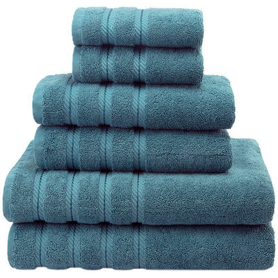 Verwandeln Sie Ihre Badezimmerdusche mit unserem Dobby Border 100% Baumwollhandtuch-Set für die ganze Saison