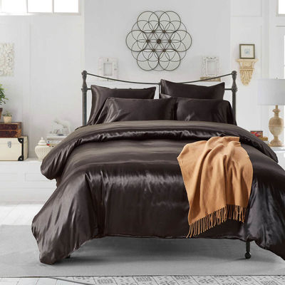 Custom Silk Bettwäsche Set mit 3 Stück King Size Bettdecken und 133 * 72 Stoffdichte