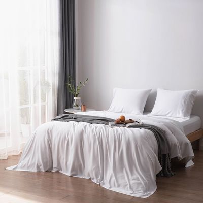 100% Baumwolle 200TC Hotelbett 4er Komfortsets Bettwäsche Luxus für Kinder/Erwachsene