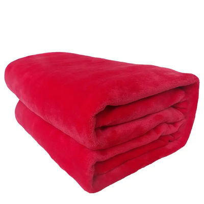 Bleiben Sie gemütlich und warm mit unserer extra dicken Polyester-Korallenfleece-Decke für alle Jahreszeiten