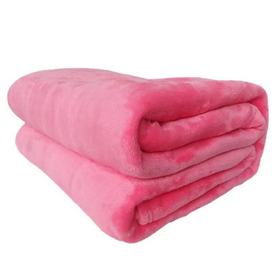 Bleiben Sie gemütlich und warm mit unserer extra dicken Polyester-Korallenfleece-Decke für alle Jahreszeiten