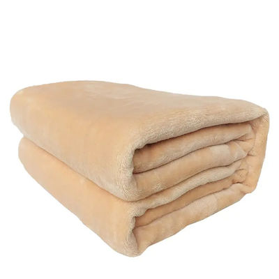 Bleiben Sie gemütlich und warm mit unserer extra dicken Polyester-Korallenfleece-Decke für alle Jahreszeiten