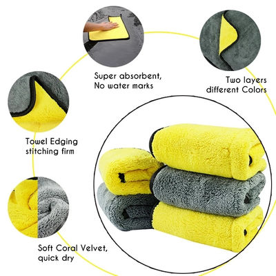 30*30cm Mikrofiber-Auto-Reinigungstücher verabschieden sich von teuren Reinigungsmitteln