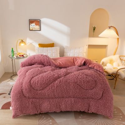 Hotelkollektion Umkehrbarer Tröster Wärmer biologischer Atemberaubender Puffy Quilt