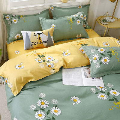 Polyester-Bettwäsche in individueller Farbe mit Flachblechdecke und Kissenhülle