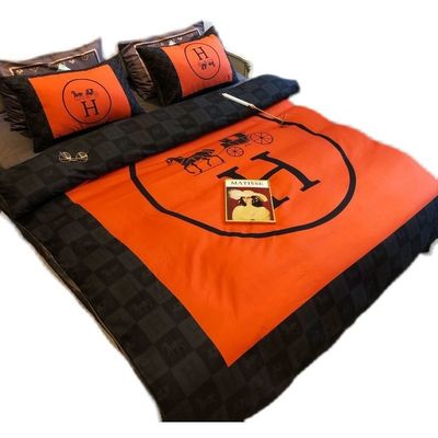 4 in 1 weiße Kingsize Bettwäsche Satin Weich wie Seide Polyester Stoff Dichte