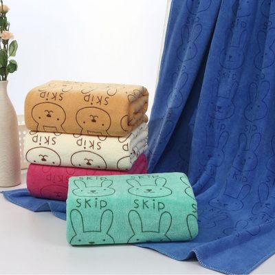 Hochwasserabsorptions-gewebte Mikrofiber-Handtuch-Sets mit individueller Größe und Farbe