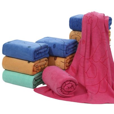Hochwasserabsorptions-gewebte Mikrofiber-Handtuch-Sets mit individueller Größe und Farbe