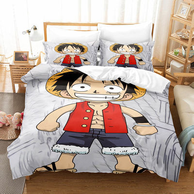 1.8m Bettwäsche-Sets mit 3D-Cartoon-Fotodruck und 40 Stoffzahlen
