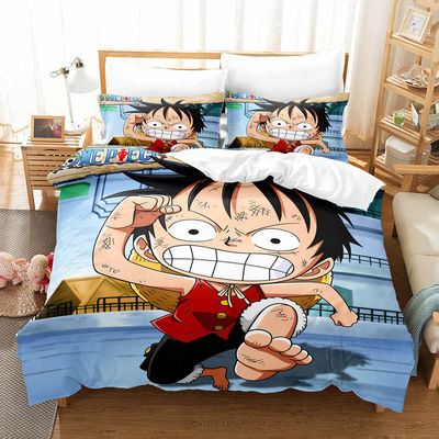 1.8m Bettwäsche-Sets mit 3D-Cartoon-Fotodruck und 40 Stoffzahlen