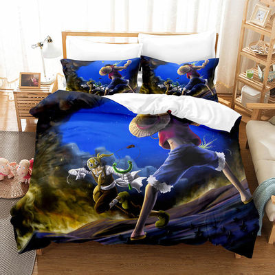 1.8m Bettwäsche-Sets mit 3D-Cartoon-Fotodruck und 40 Stoffzahlen