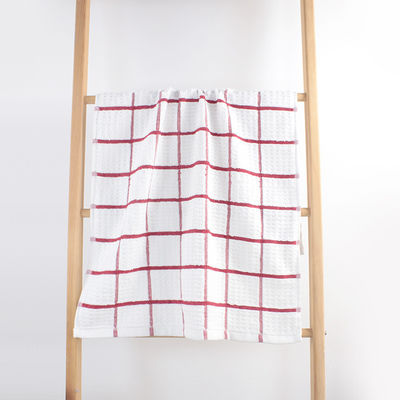 Hochfeste 100% Baumwolle Massiv Jacquard Terry Handtuch Custom Jacquard Reinigungshandtuch