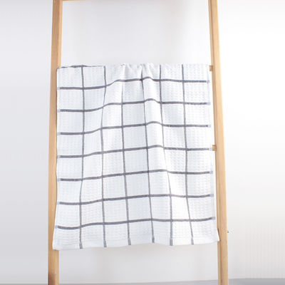Hochfeste 100% Baumwolle Massiv Jacquard Terry Handtuch Custom Jacquard Reinigungshandtuch