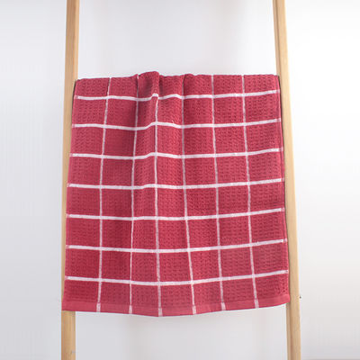 Hochfeste 100% Baumwolle Massiv Jacquard Terry Handtuch Custom Jacquard Reinigungshandtuch