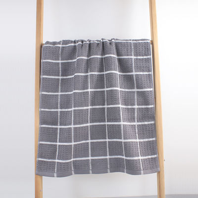 Hochfeste 100% Baumwolle Massiv Jacquard Terry Handtuch Custom Jacquard Reinigungshandtuch
