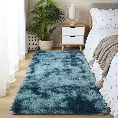 Hochstapelhöhe Polyester Krawatte gefärbt gedruckter Teppich für Schlafzimmer Wohnzimmer Arbeitszimmer