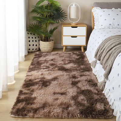 Hochstapelhöhe Polyester Krawatte gefärbt gedruckter Teppich für Schlafzimmer Wohnzimmer Arbeitszimmer