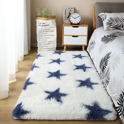 Abstract Muster Falsches Schafsfell Fell Flächenteppiche für Bodenmatte Teppich im Wohnzimmer