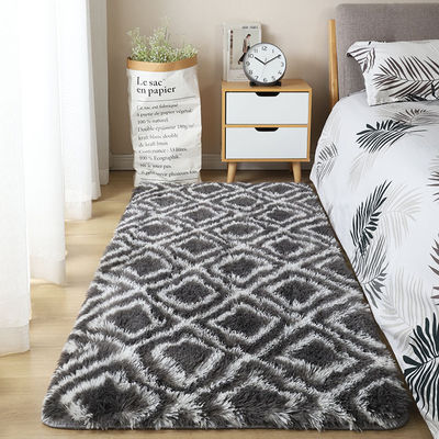 Abstract Muster Falsches Schafsfell Fell Flächenteppiche für Bodenmatte Teppich im Wohnzimmer